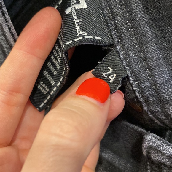 7 for all mankind size 24 skinny jeans - Picture 8 of 8